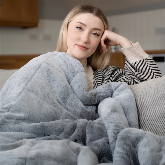 Nordic Fur Weighted Blanket